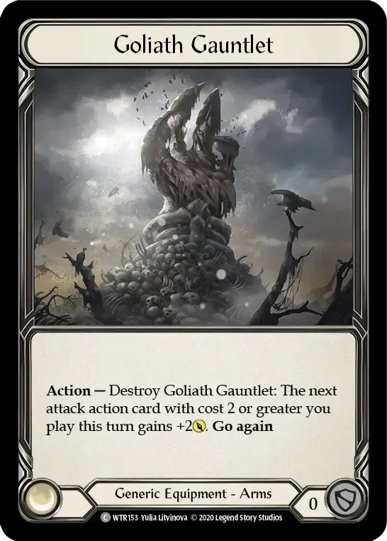 Goliath Gauntlet from Welcome to Rathe - Unlimited - Flesh and Blood