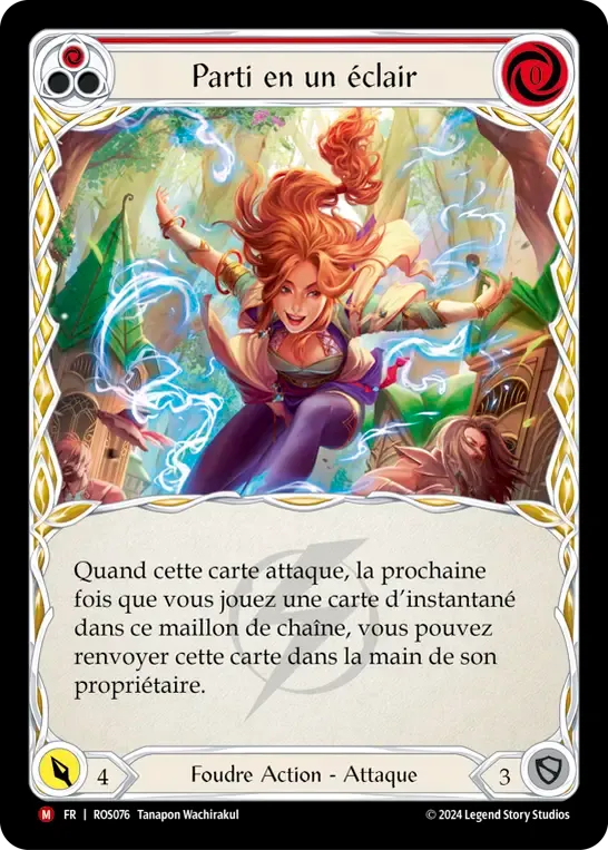 Parti en un éclair — Rosetta — Flesh and Blood