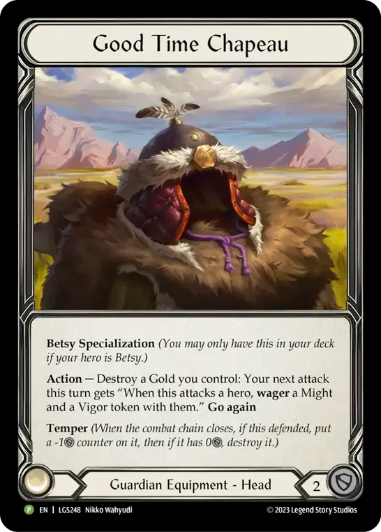 Good Time Chapeau — Flesh and Blood: Promo Cards — Flesh and Blood