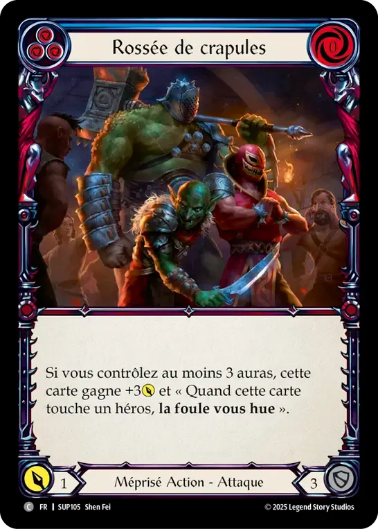 Rossée de crapules — Super Slam — Flesh and Blood