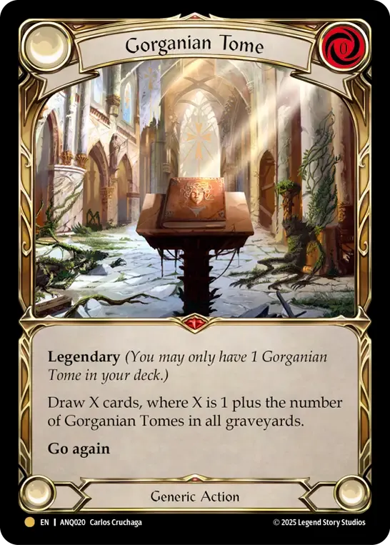 Gorganian Tome — Compendium of Rathe - Antiquity Pack — Flesh and Blood