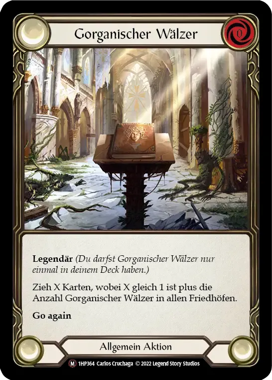 Gorganian Tome from History Pack 1 - Black Label - Flesh and Blood