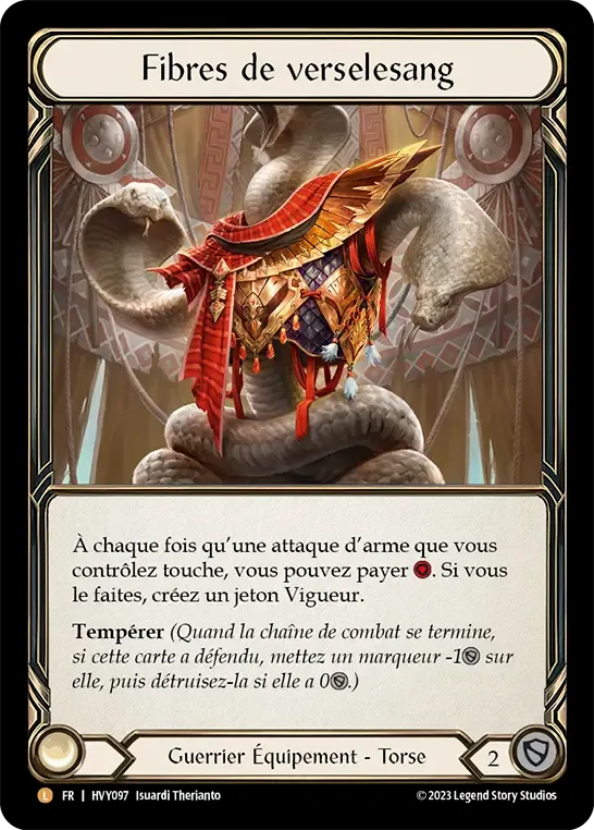 Fibres de verselesang — Heavy Hitters — Flesh and Blood