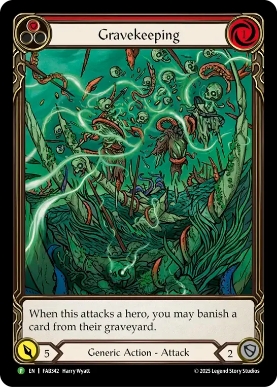 Gravekeeping — Flesh and Blood: Promo Cards — Flesh and Blood
