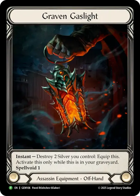 Graven Gaslight — Flesh and Blood: Promo Cards — Flesh and Blood