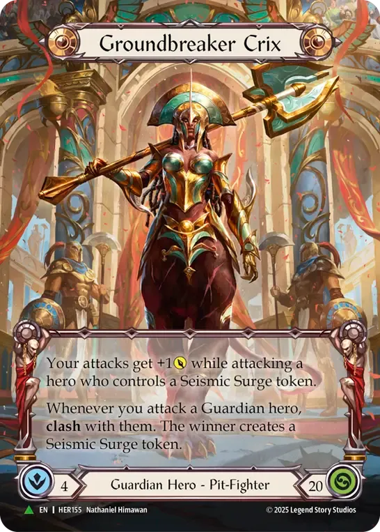 Groundbreaker Crix from Flesh and Blood: Promo Cards - Flesh and Blood