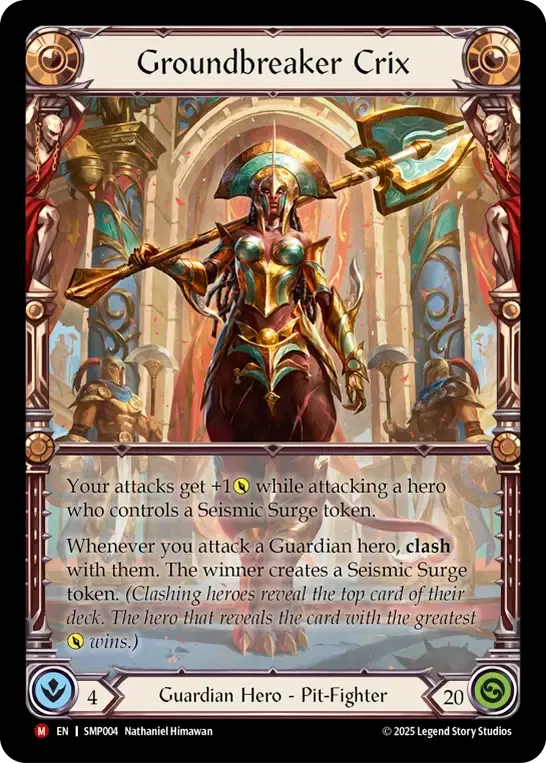 Groundbreaker Crix from Smash Palace - Flesh and Blood
