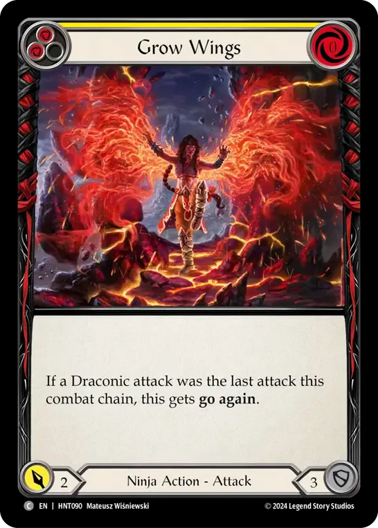 Grow Wings (Yellow) from The Hunted - Flesh and Blood