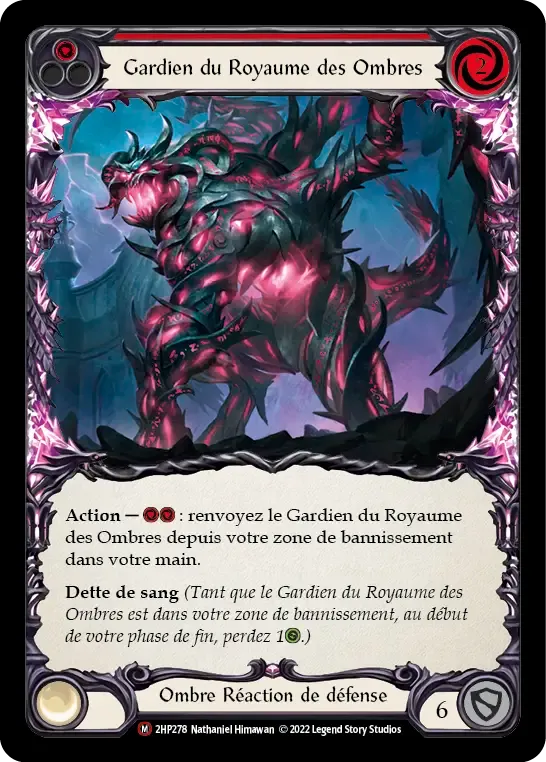 Gardien du Royaume des Ombres — History Pack 2 - Black Label — Flesh and Blood