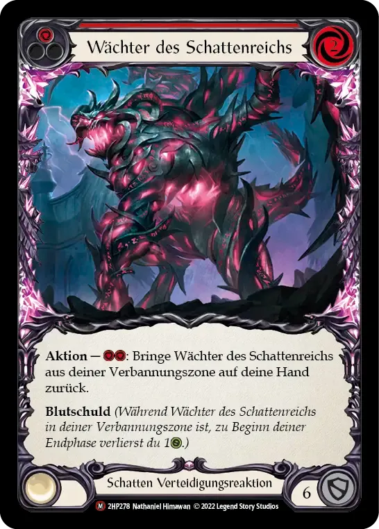 Gardien du Royaume des Ombres — History Pack 2 - Black Label — Flesh and Blood