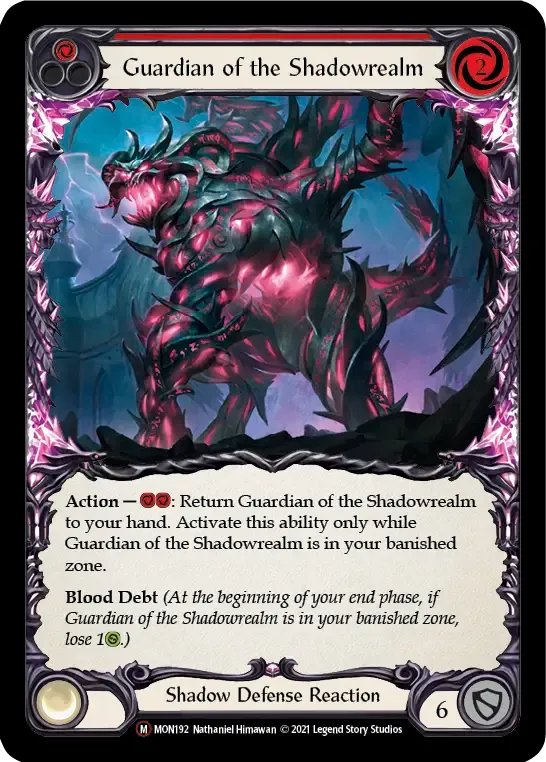Guardian of the Shadowrealm — Monarch - Unlimited — Flesh and Blood