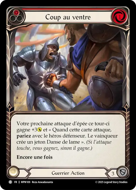 Coup au ventre — Mastery Pack Warrior — Flesh and Blood