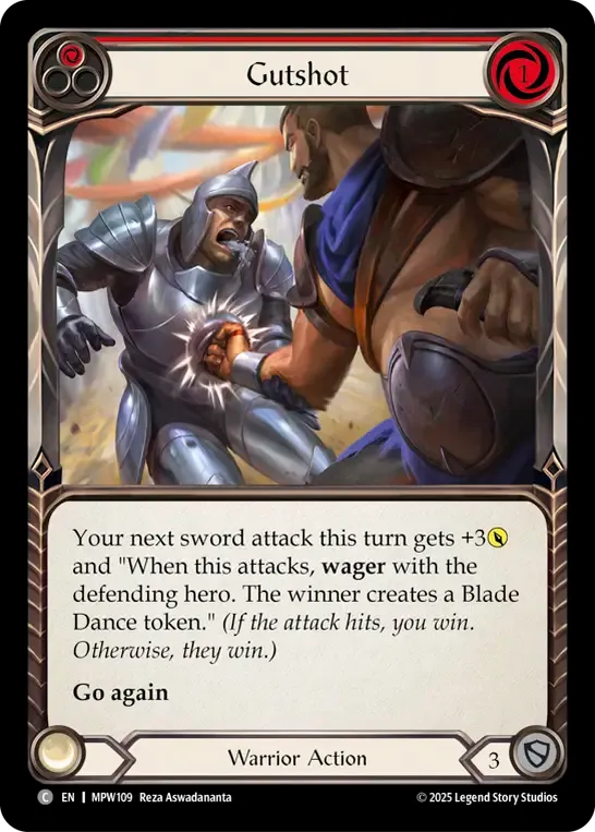 Coup au ventre — Mastery Pack Warrior — Flesh and Blood