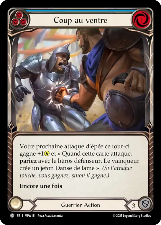 Coup au ventre — Mastery Pack Warrior — Flesh and Blood