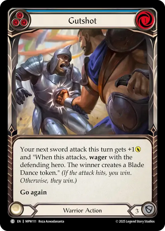 Coup au ventre — Mastery Pack Warrior — Flesh and Blood