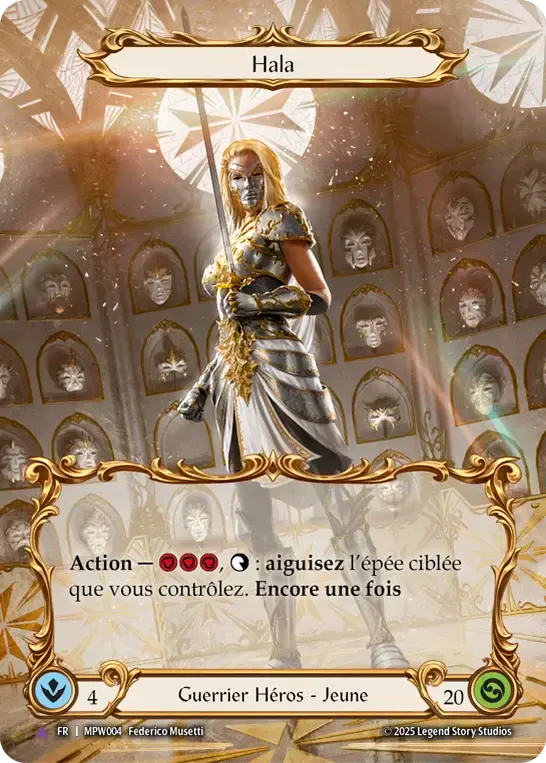 Hala — Mastery Pack Warrior — Flesh and Blood