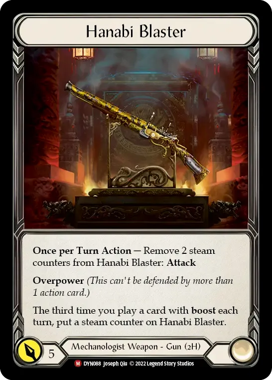 Hanabi Blaster — Dynasty — Flesh and Blood