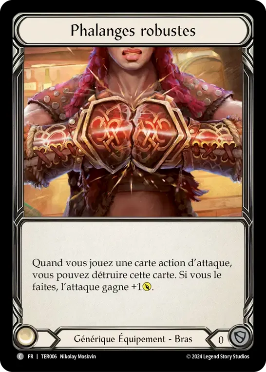 Phalanges robustes — 1st Strike - Terra — Flesh and Blood
