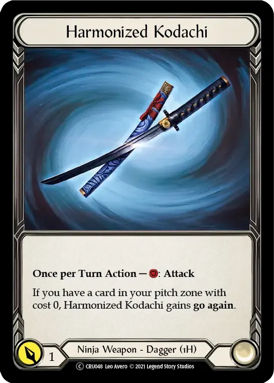 Harmonized Kodachi — Crucible of War - Unlimited — Flesh and Blood