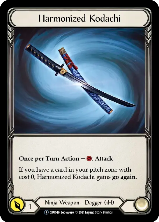 Harmonized Kodachi — Crucible of War - Unlimited — Flesh and Blood