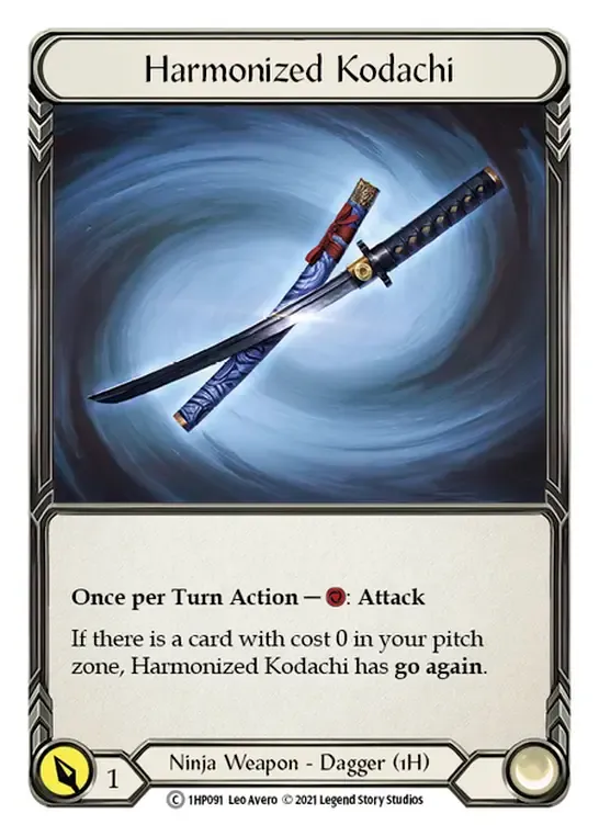 Harmonized Kodachi — History Pack 1 — Flesh and Blood