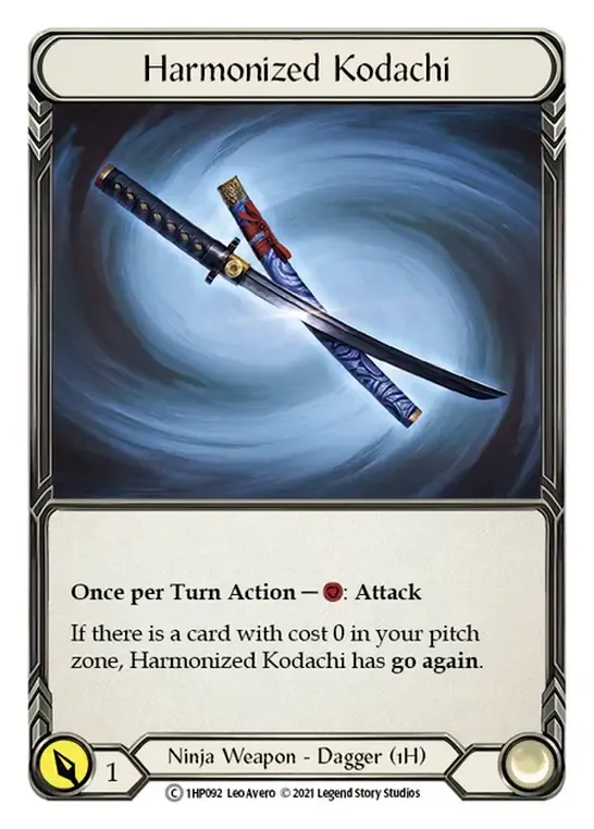 Harmonized Kodachi — History Pack 1 — Flesh and Blood