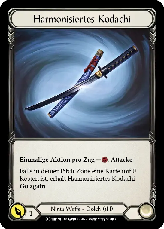 Harmonized Kodachi — History Pack 1 - Black Label — Flesh and Blood