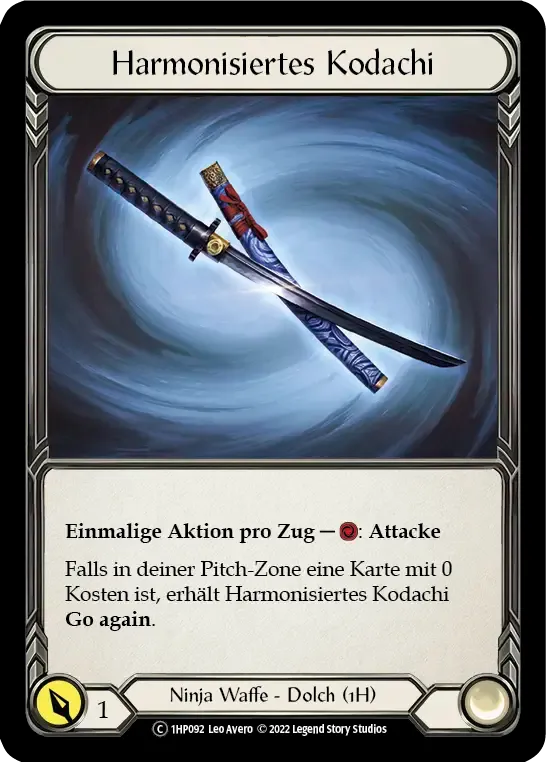 Harmonized Kodachi — History Pack 1 - Black Label — Flesh and Blood