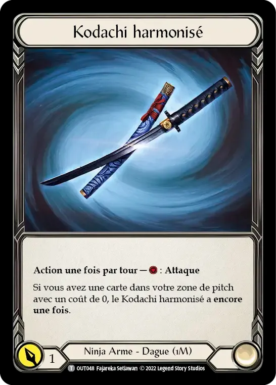 Kodachi harmonisé — Outsiders — Flesh and Blood