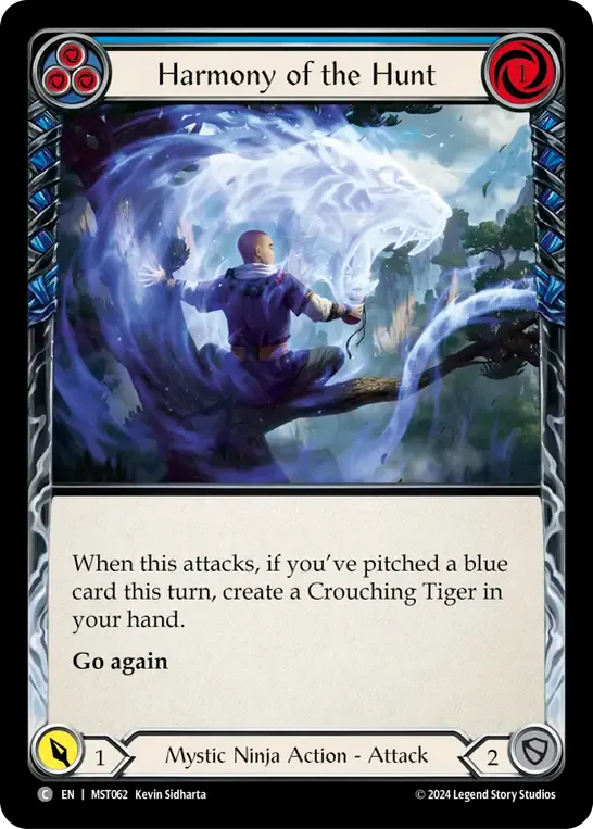 Harmony of the Hunt (Blue) — Part the Mistveil — Flesh and Blood