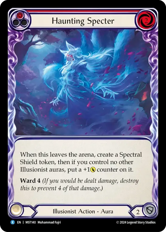 Spectre obsédant — Part the Mistveil — Flesh and Blood