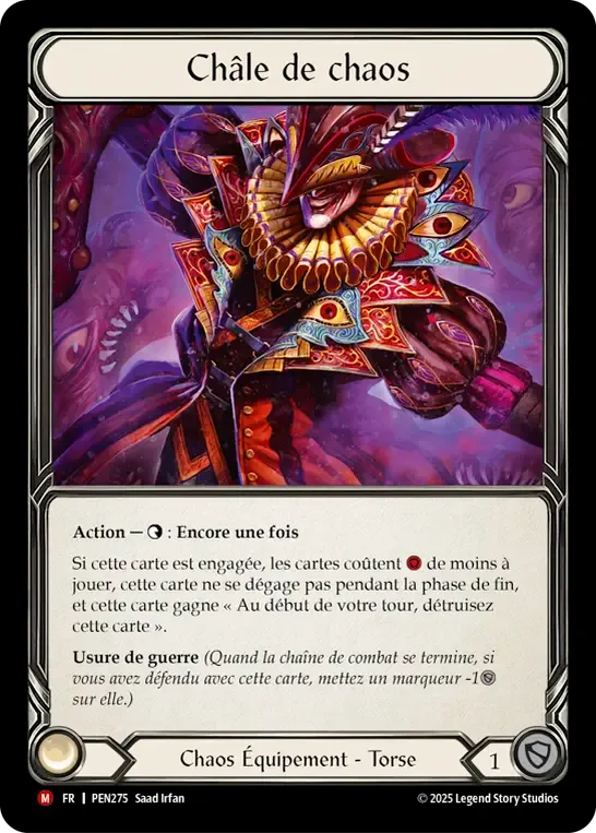 Châle de chaos — Compendium of Rathe — Flesh and Blood