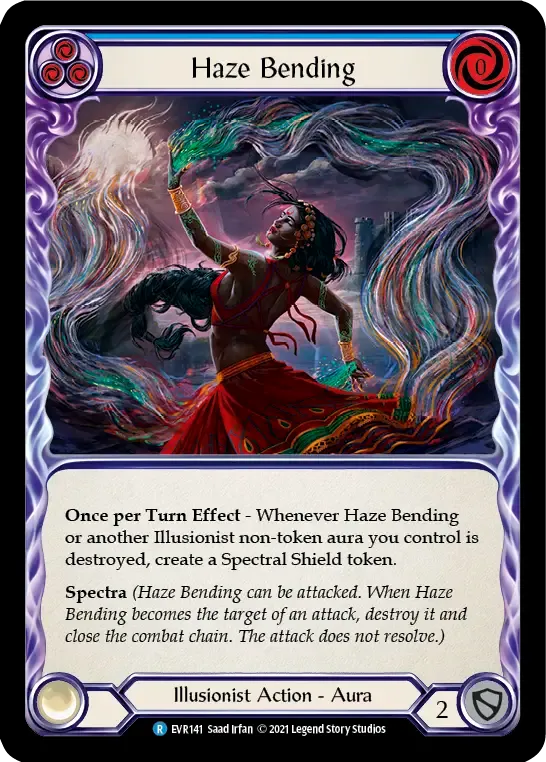 Haze Bending (Blue) — Everfest — Flesh and Blood