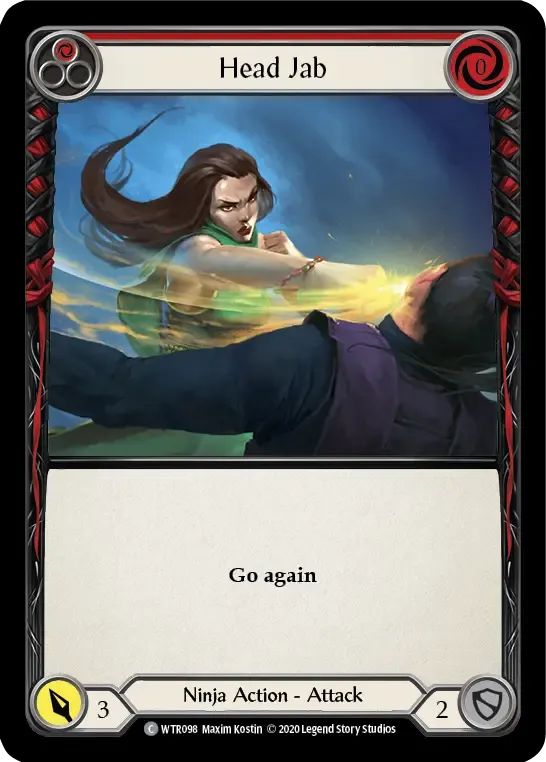 Head Jab (Red) — Welcome to Rathe - Unlimited — Flesh and Blood