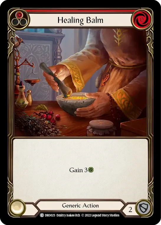 Healing Balm (Red) from Dromai - Blitz Deck - Flesh and Blood