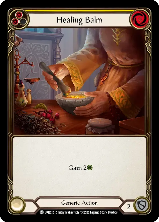 Healing Balm (Yellow) — Uprising — Flesh and Blood