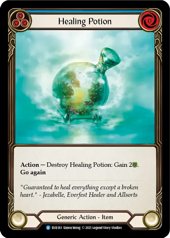 Healing Potion (Blue) — Everfest — Flesh and Blood
