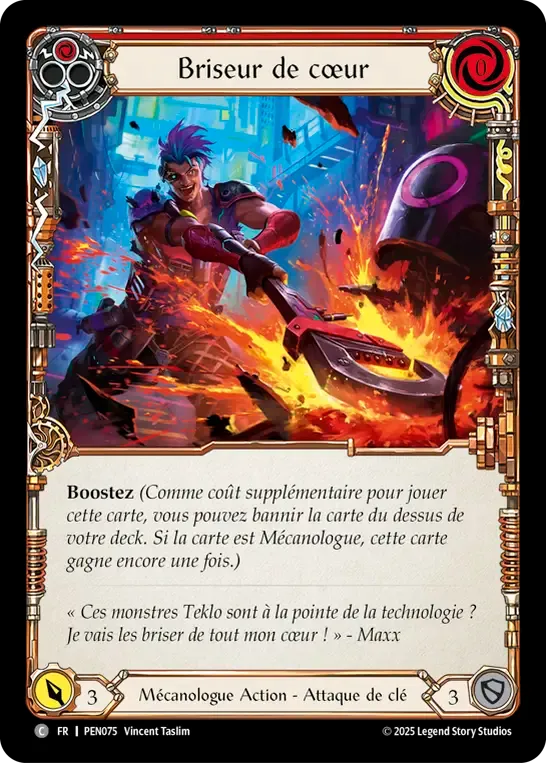 Heart Wrencher (Red) — Compendium of Rathe — Flesh and Blood