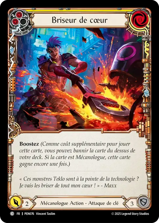 Briseur de cœur — Compendium of Rathe — Flesh and Blood