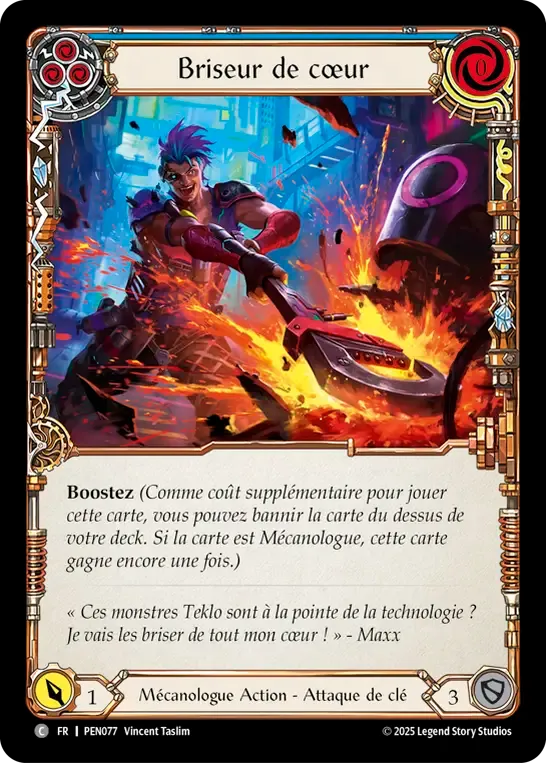 Briseur de cœur — Compendium of Rathe — Flesh and Blood