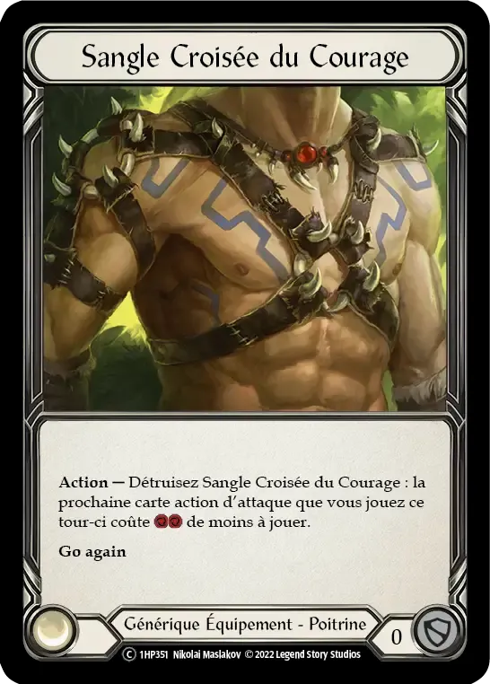 Sangle Croisée du Courage — History Pack 1 - Black Label — Flesh and Blood