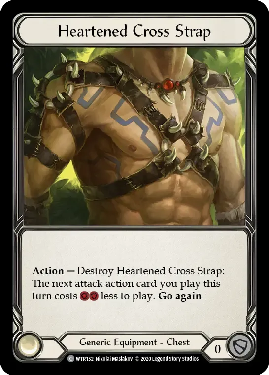 Heartened Cross Strap — Welcome to Rathe - Unlimited — Flesh and Blood
