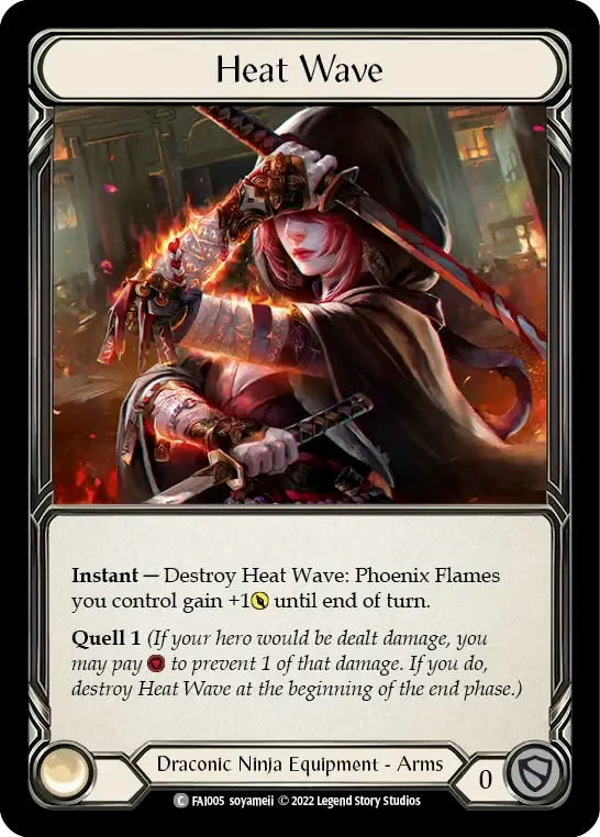 Heat Wave — Fai - Blitz Deck — Flesh and Blood