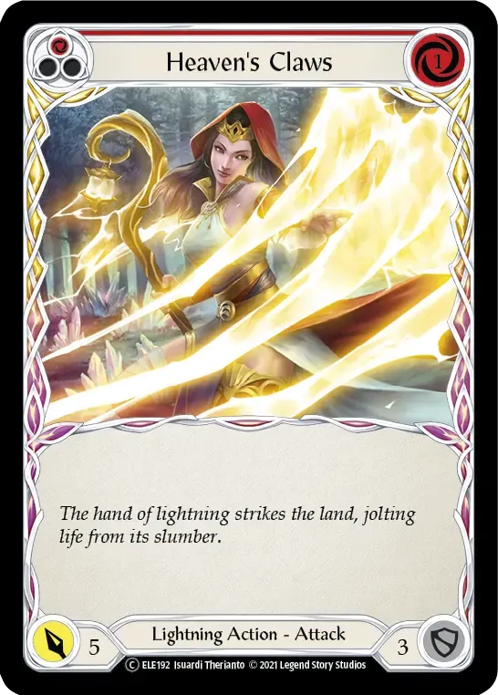 Heaven's Claws (Red) — Tales of Aria - Unlimited — Flesh and Blood