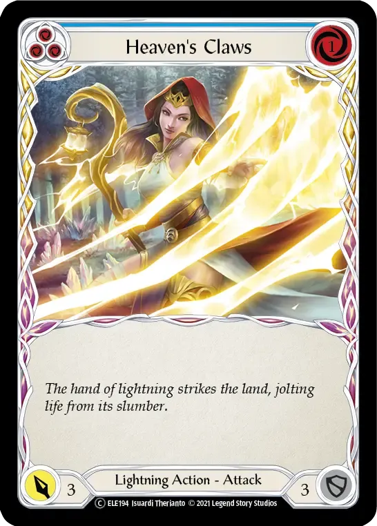 Heaven's Claws (Blue) — Tales of Aria - Unlimited — Flesh and Blood