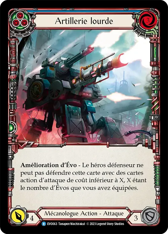 Artillerie lourde — Bright Lights — Flesh and Blood