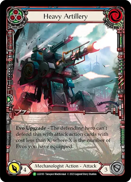 Heavy Artillery — Flesh and Blood: Promo Cards — Flesh and Blood