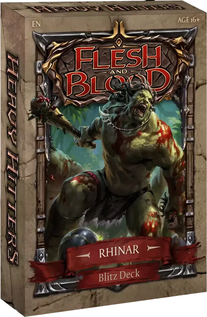 Heavy Hitters Blitz Deck - Rhinar — Rhinar - Heavy Hitters Blitz Deck — Flesh and Blood