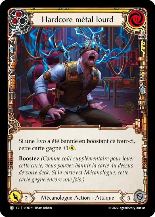 Heavy Metal Hardcore (Yellow) — Compendium of Rathe — Flesh and Blood