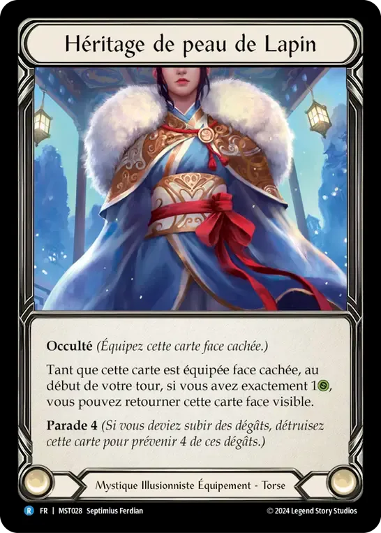 Héritage de peau de Lapin — Part the Mistveil — Flesh and Blood